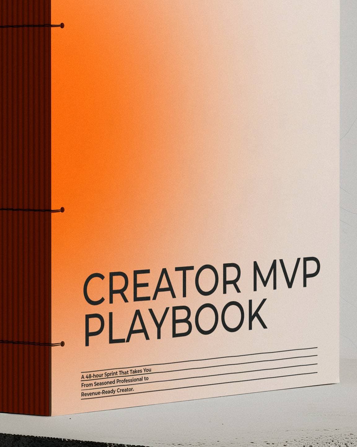 The Creator MVP Playbook